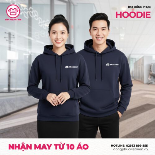 Hoodie Xanh Đen