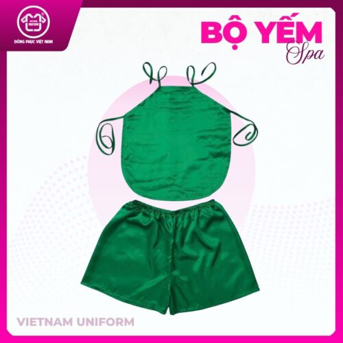 Bộ yếm đồng phục spa 6
