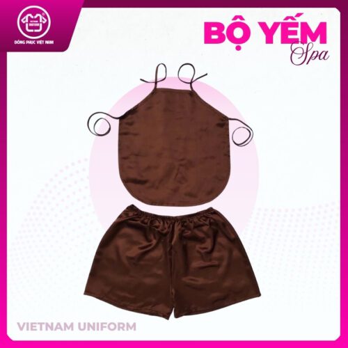 Bộ yếm đồng phục spa 7