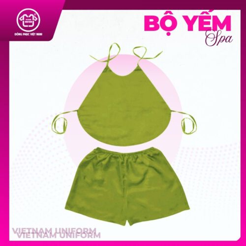 Bộ yếm đồng phục spa 10