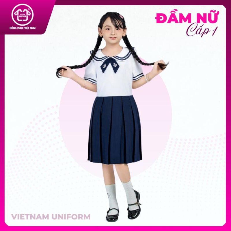 đầm nữ tiểu học mẫu 2
