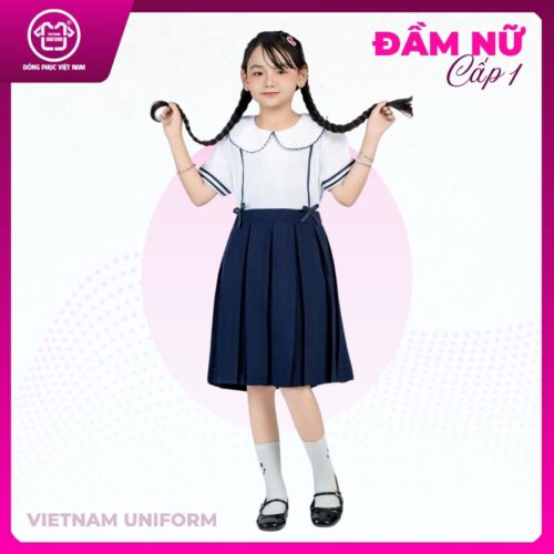 đầm bé gái cấp 1