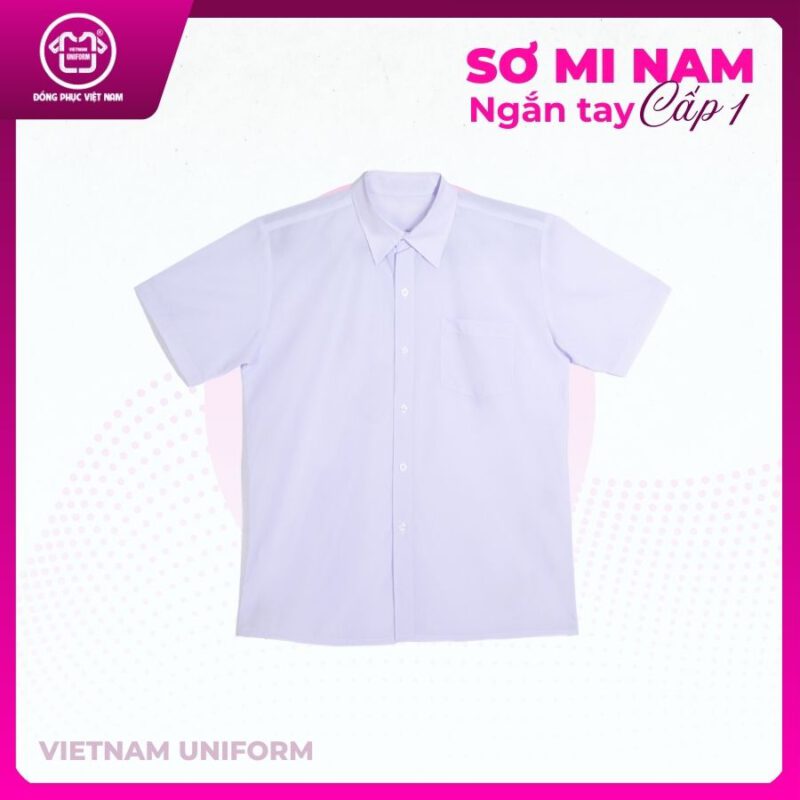 Áo sơ mi tay ngắn cấp 1