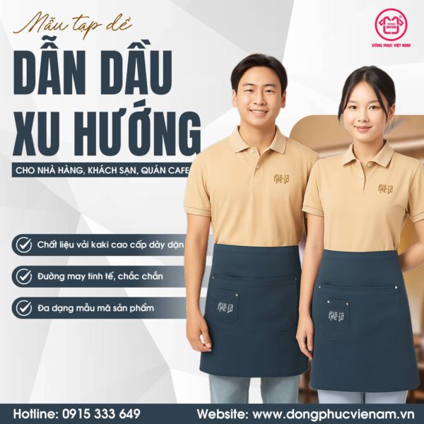 Dẫn đầu xu hướng đồng phục kaki cao cấp