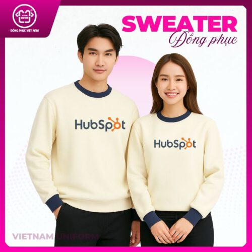 sweater unisex kem bo xanh đen