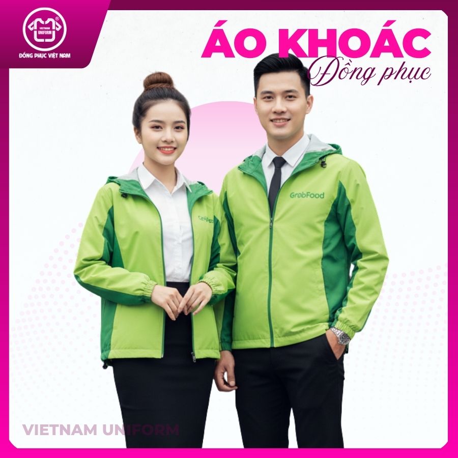 10 Áo khoác xanh chuối non phối màu