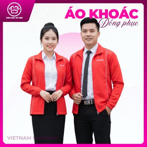 Áo khoác đỏ basic