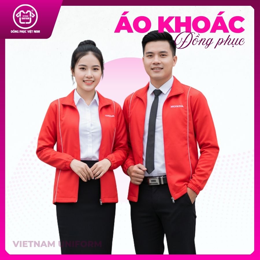15 Áo khoác đỏ basic
