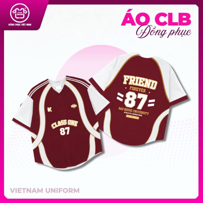 Áo bòng chày 3d CLB mẫu 10