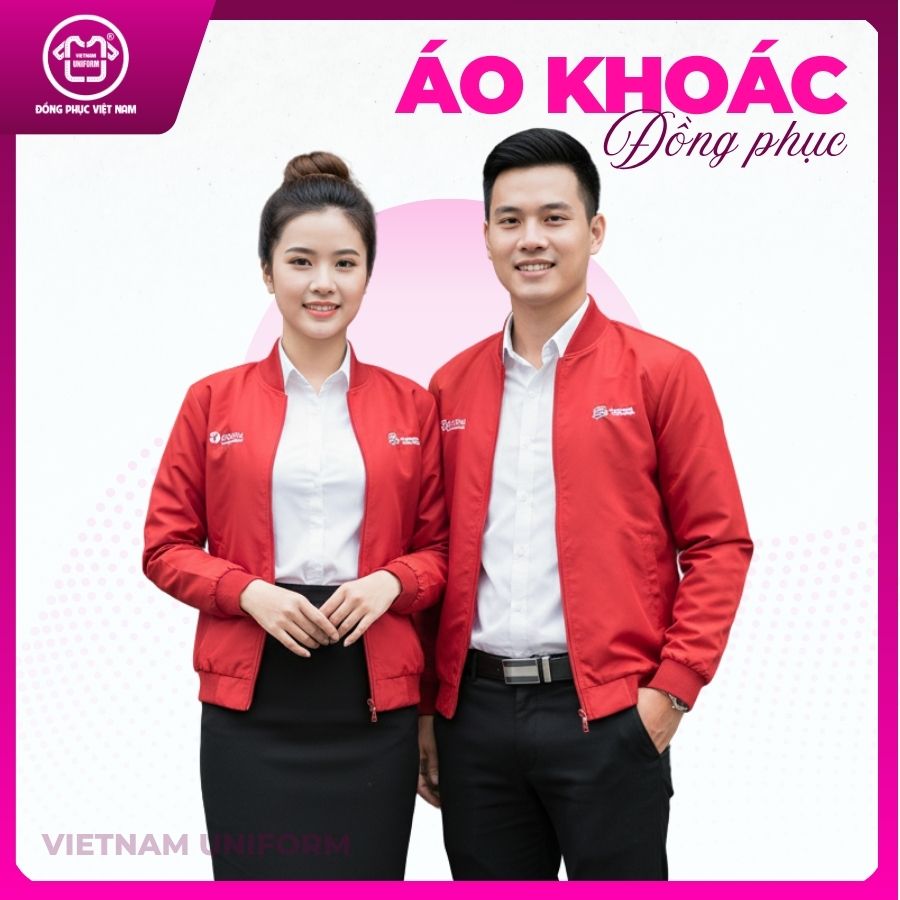 29 Áo khoác đỏ đậm