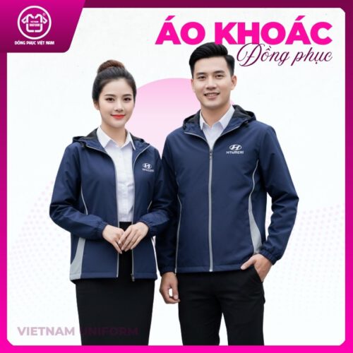 Áo khoác xanh đậm