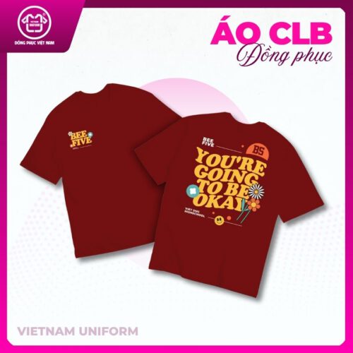 Áo thun CLB logo lớn mẫu 5