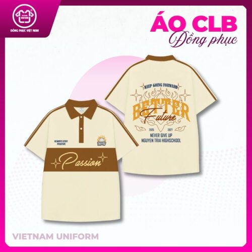 Áo thun CLB logo lớn mẫu 8