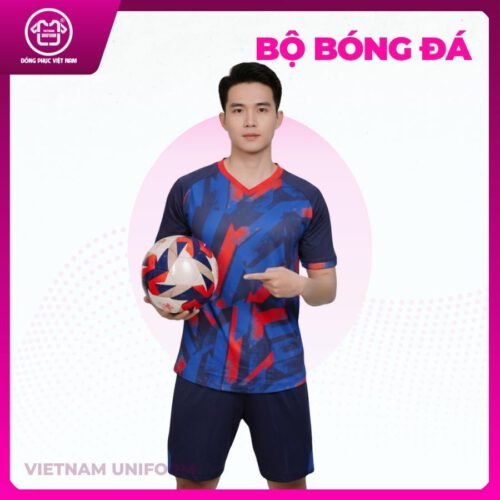Bộ bóng đá xanh, đen phối cam
