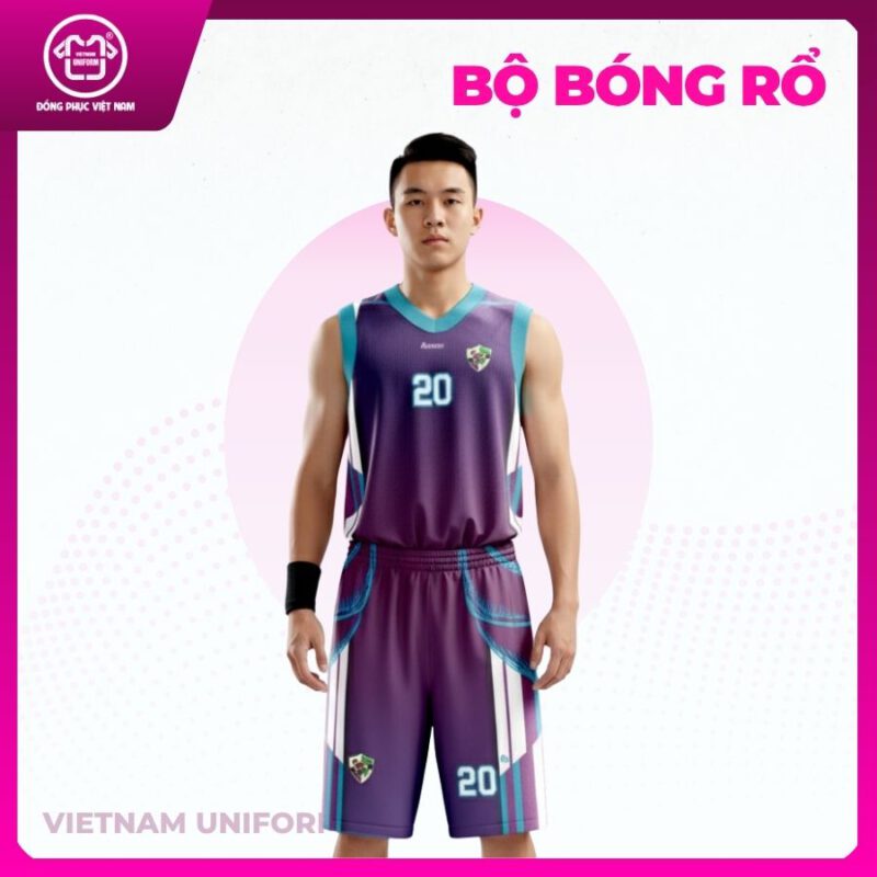 Bộ bóng rổ mẫu 1