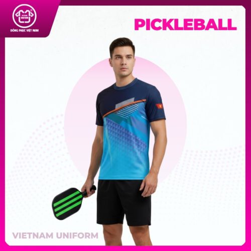 Bộ pickleball phối xanh và đen