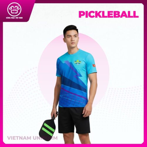 Bộ pickleball phối xanh