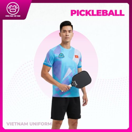 Bộ pickleball phối xanh ngọc