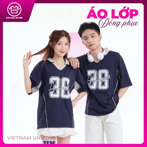 Áo thun cổ tim 14