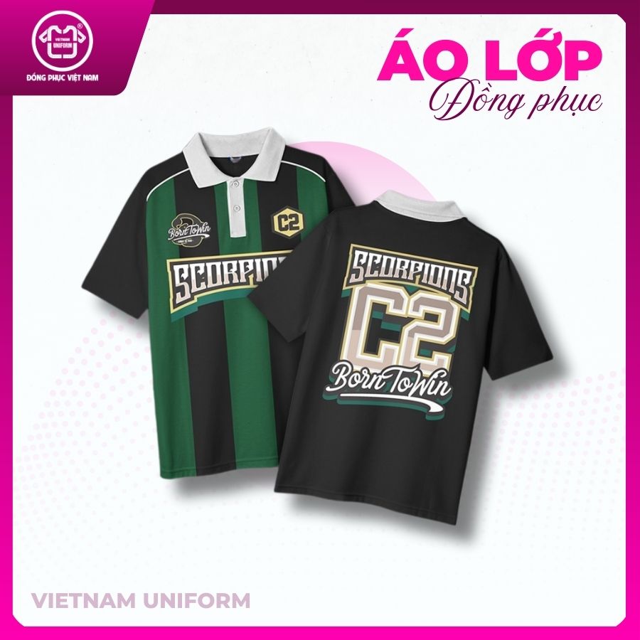 Áo lớp thun Polo 02 Áo lớp thun Polo 02