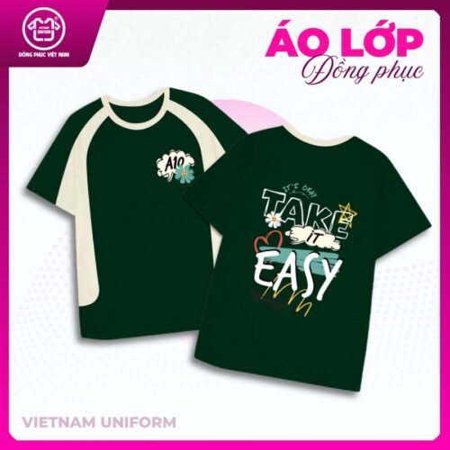 Áo lớp thun cổ tròn 02