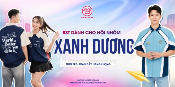 Áo lớp xanh dương - Bùng nổ cá tính và gắn kết tinh thần tuổi trẻ