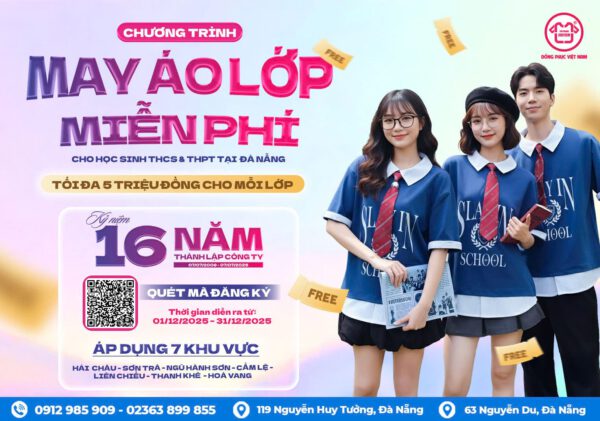 Chương trình khuyến mãi áo lớp