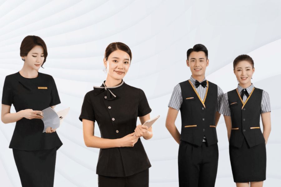 Tại sao nhân viên lễ tân khách sạn nên mặc đồng phục?